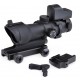 Прицел оптический AIM-O ACOG 4×32 Scope Red/Green Reticle with Mini Red Dot Black AO5320-BK